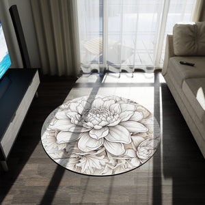 Lotus Flower Rug