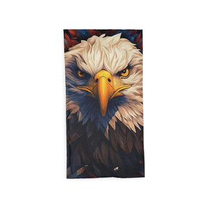 Eagle Head Patriotic Face Scarf