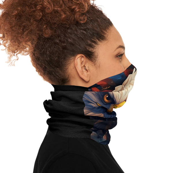 Eagle Head Patriotic Face Scarf