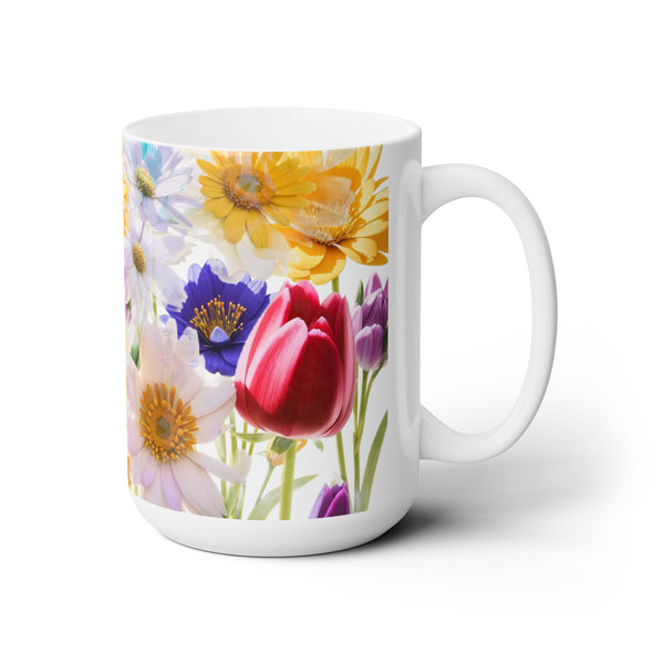 2D Spring FLoral Mug