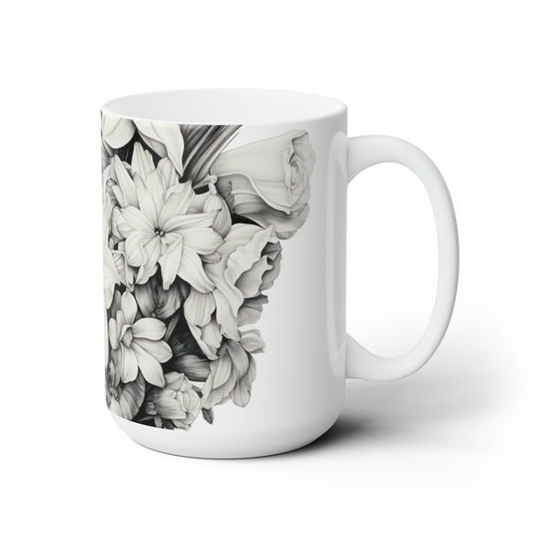 Daffodil, Jonquil Floral Bouquet  Mug