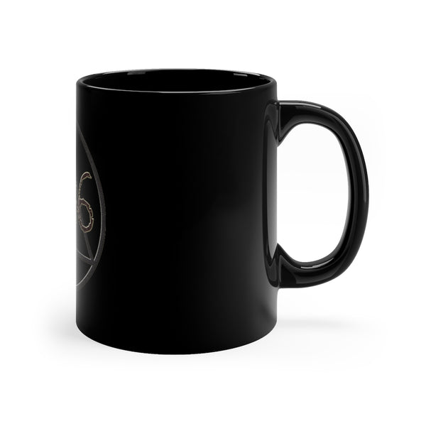 Pg 46 -- 11oz Black Mug