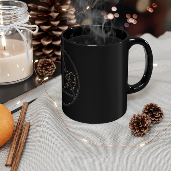 Pg 39 -- 11oz Black Mug