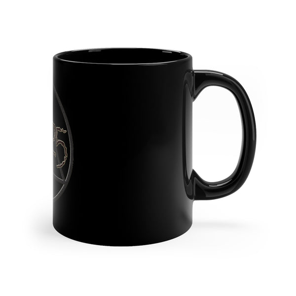 Pg 25 -- 11oz Black Mug
