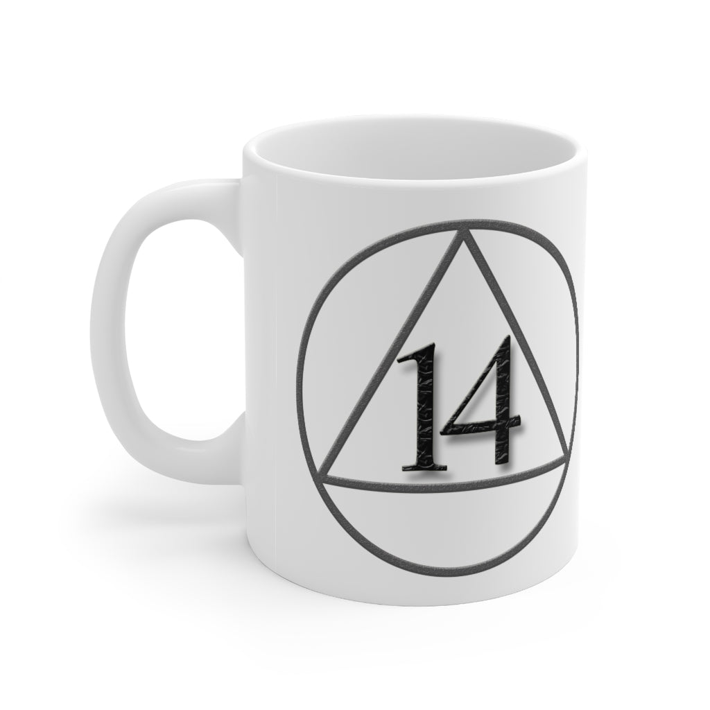 14 Year Ceramic Mug 11oz