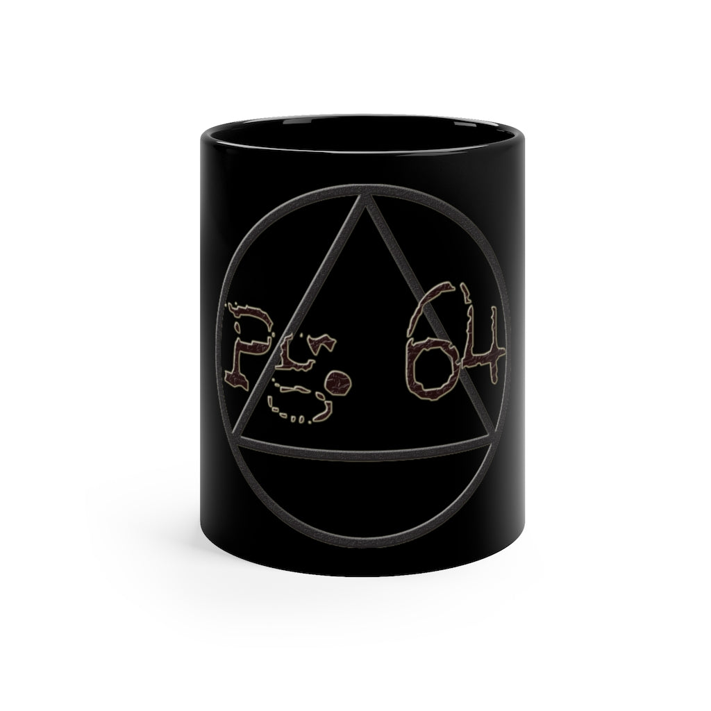 Pg 64 Black 11oz Mug