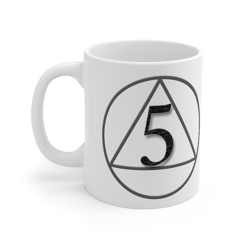 5 Year Ceramic Mug 11oz