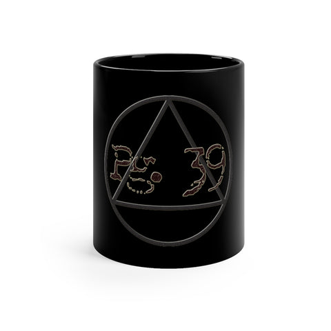 Pg 39 -- 11oz Black Mug