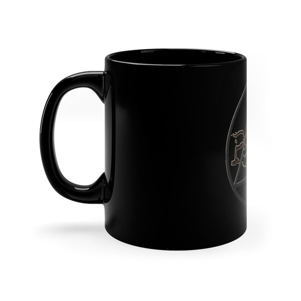 Pg 45 -- 11oz Black Mug