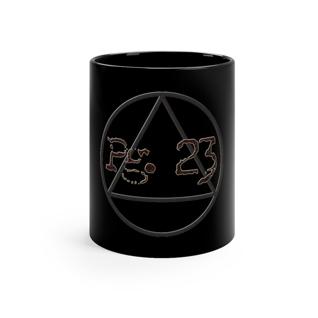 Pg 23 -- 11oz Black Mug