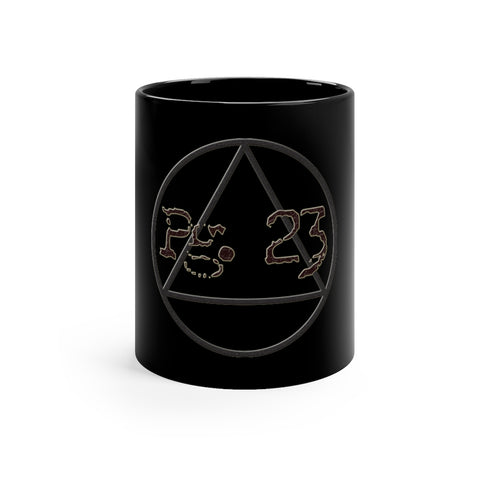 Pg 23 -- 11oz Black Mug