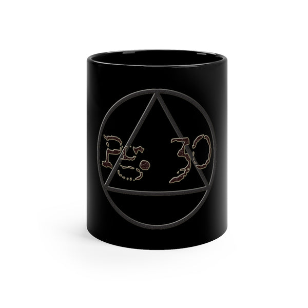 Pg 30 -- 11oz Black Mug