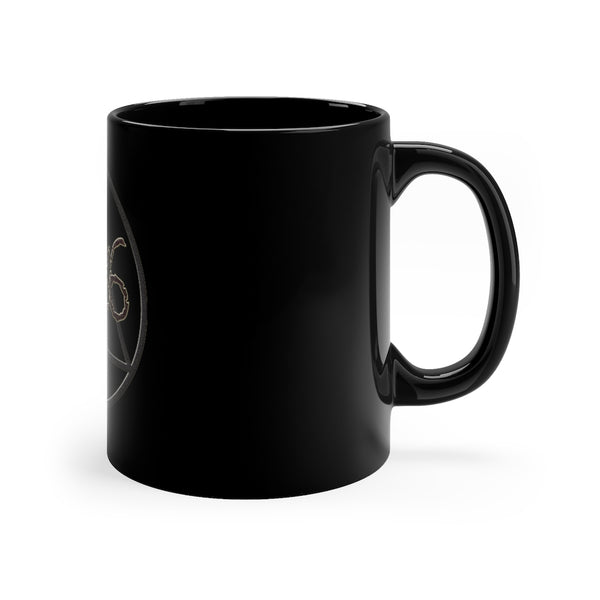 Pg 86 -- 11oz Black Mug