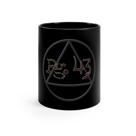 Pg 43 -- 11oz Black Mug